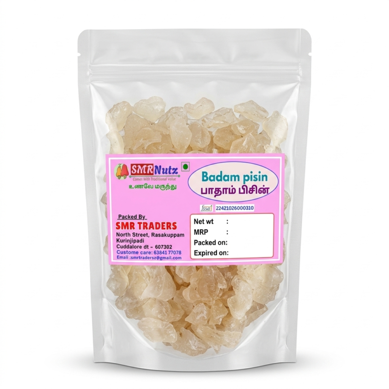 Badam Pisin Almond Gum - Natural Cooling Ingredient