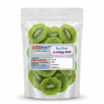 dry kiwi slices by SMR Nutz in transparent packaging with naturally dried kiwi fruit pieces