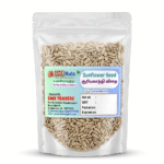 sunflower seeds by SMR Nutz in transparent packaging with fresh natural seeds