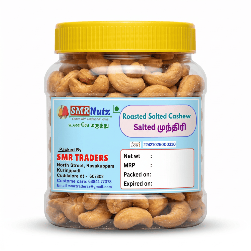 salted cashew Premium Salted Roasted Cashews Oil Free Dry Roasted Pack